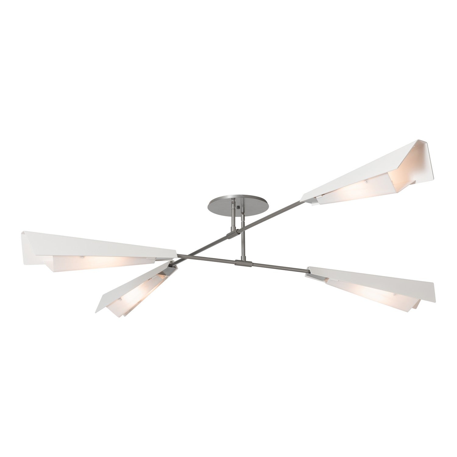 Vertex Four Light Pendant/Semi-Flush