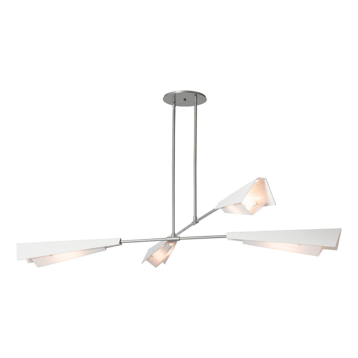 Vertex Four Light Pendant/Semi-Flush