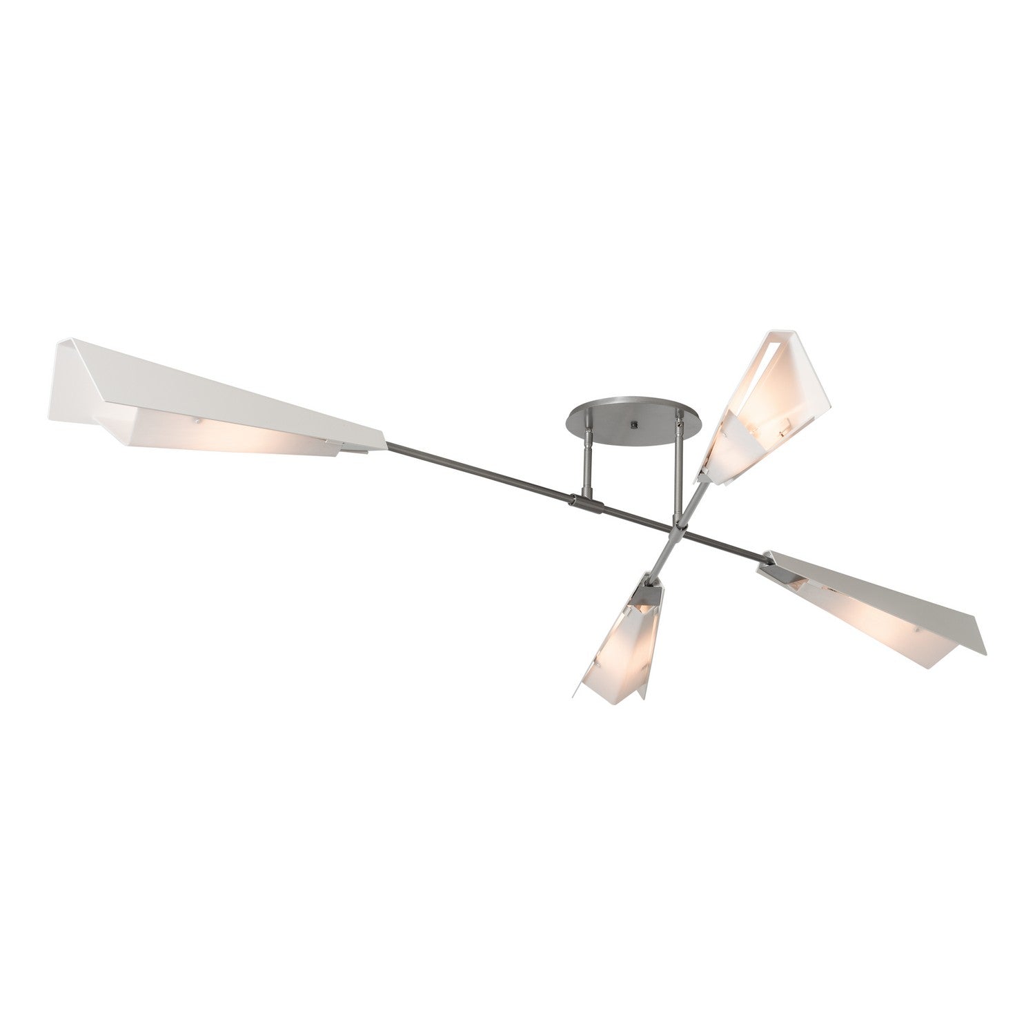 Vertex Four Light Pendant/Semi-Flush