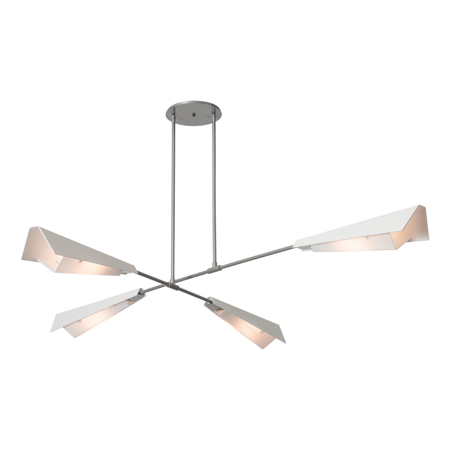 Vertex Four Light Pendant/Semi-Flush