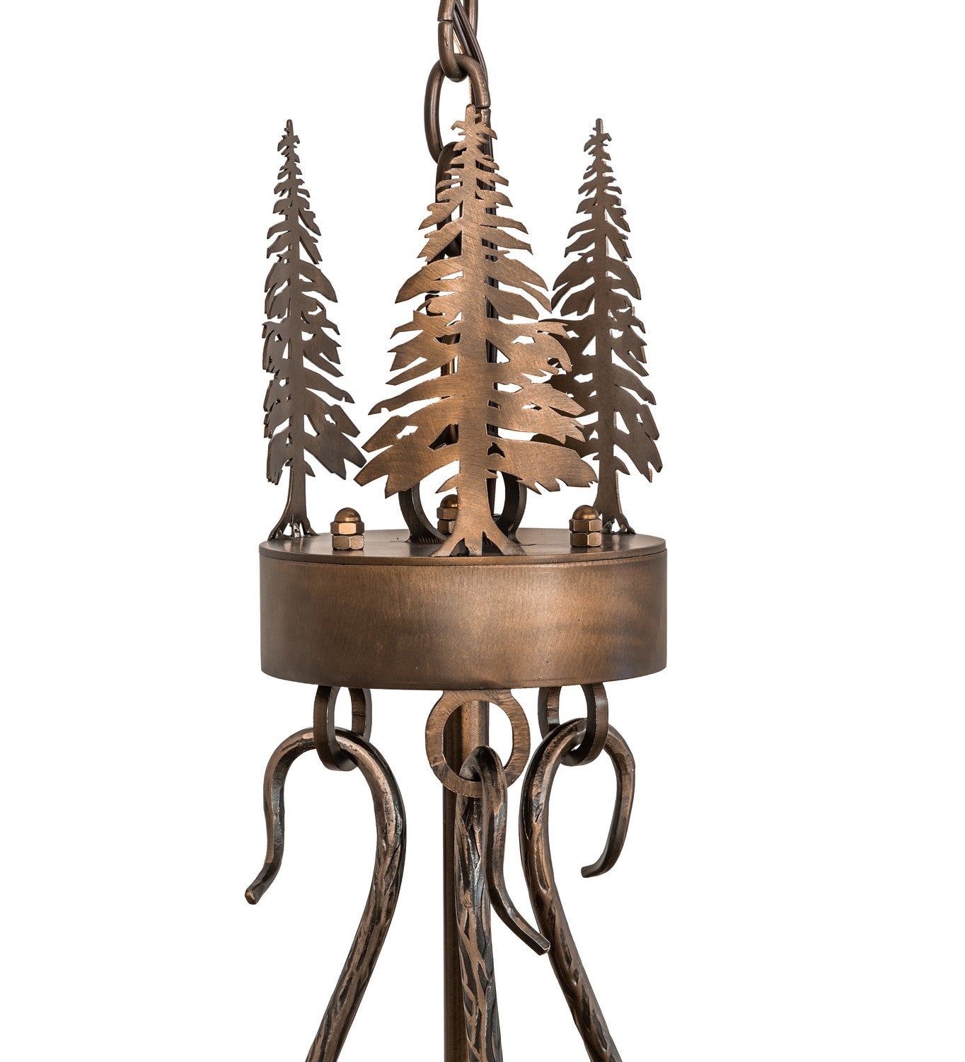 Wildlife At Dusk 12 Light Pendant