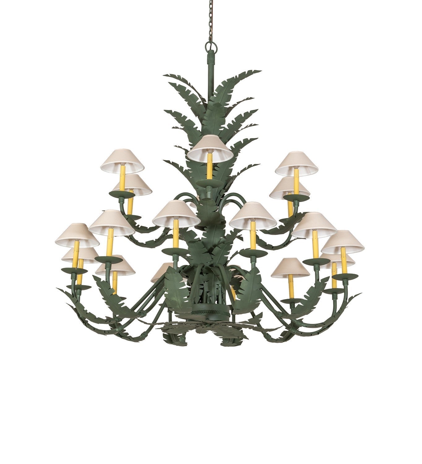 Tiki 18 Light Chandelier