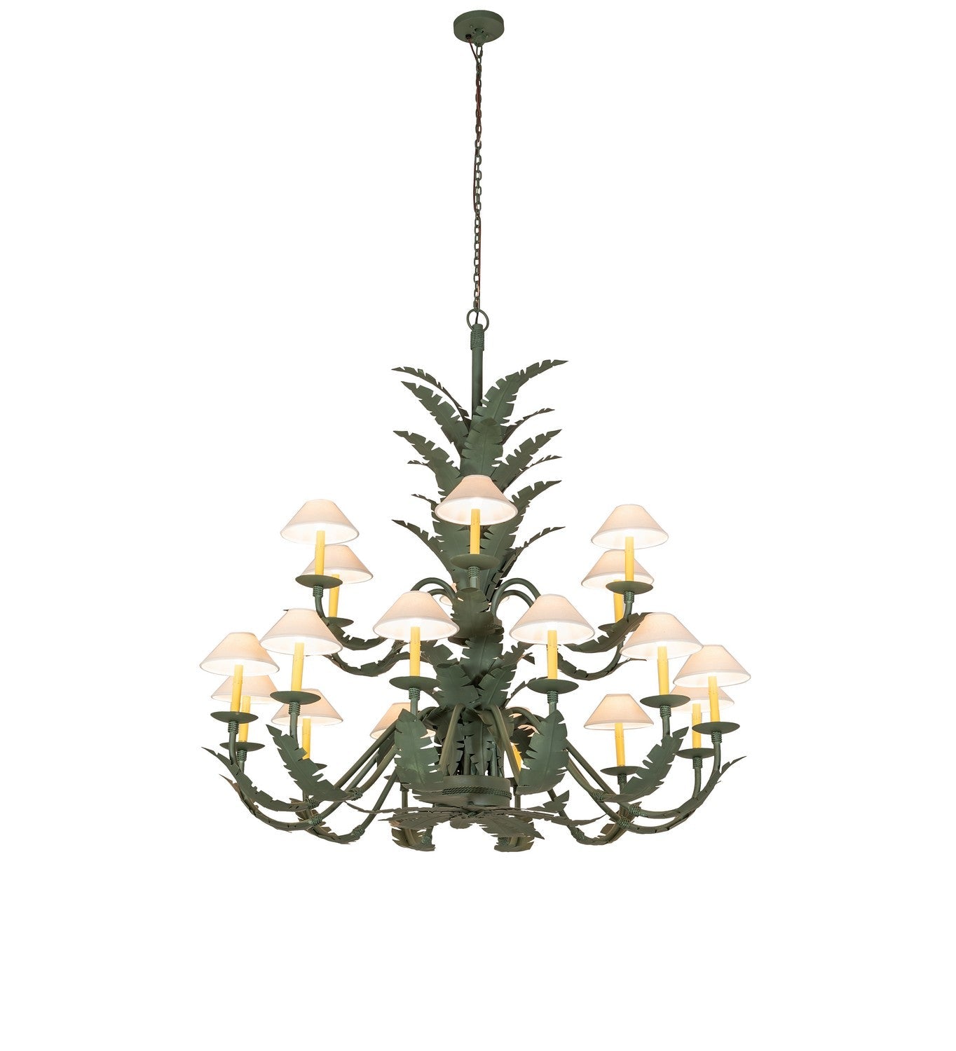 Tiki 18 Light Chandelier
