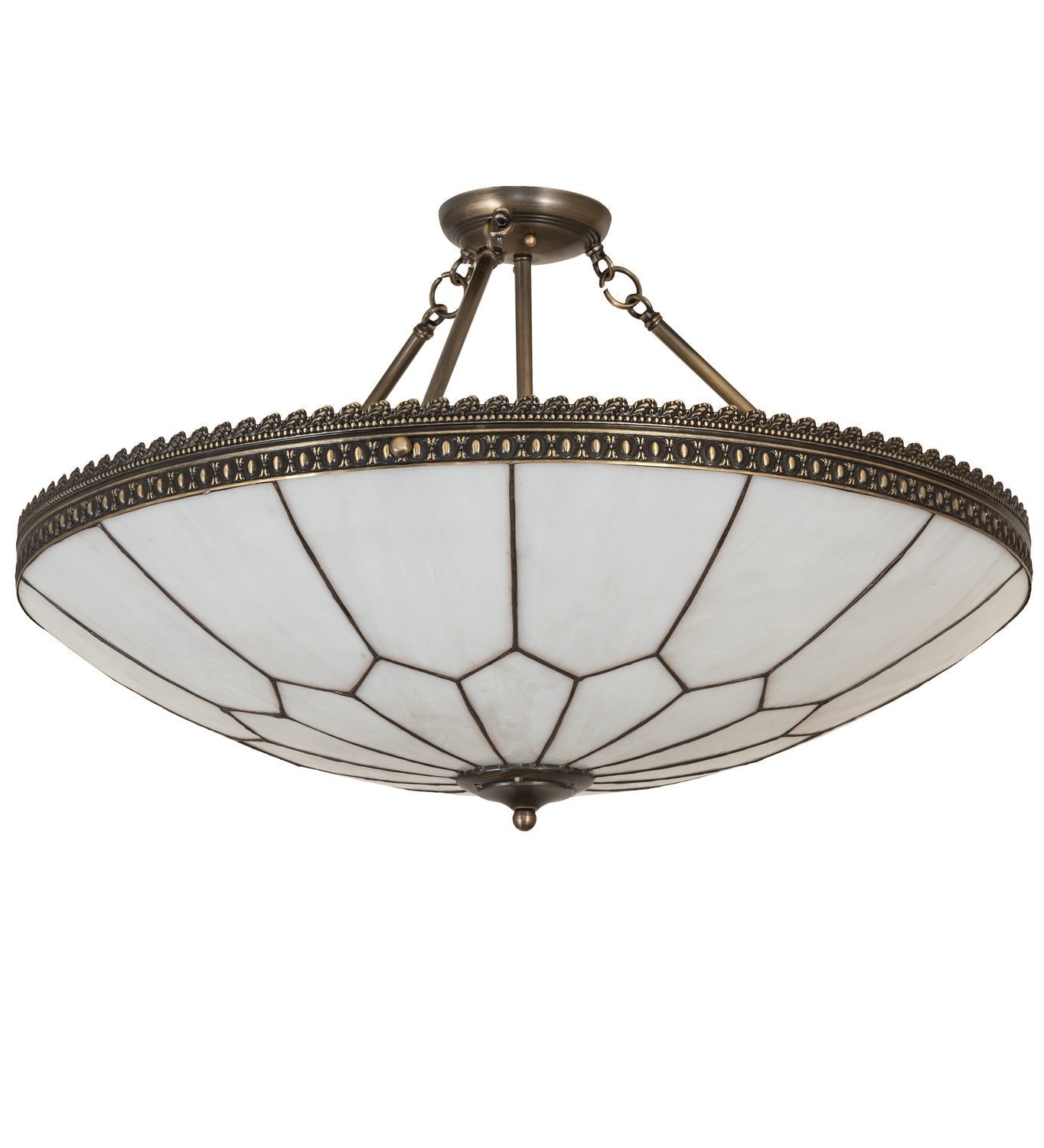 Vincent Six Light Semi-Flushmount