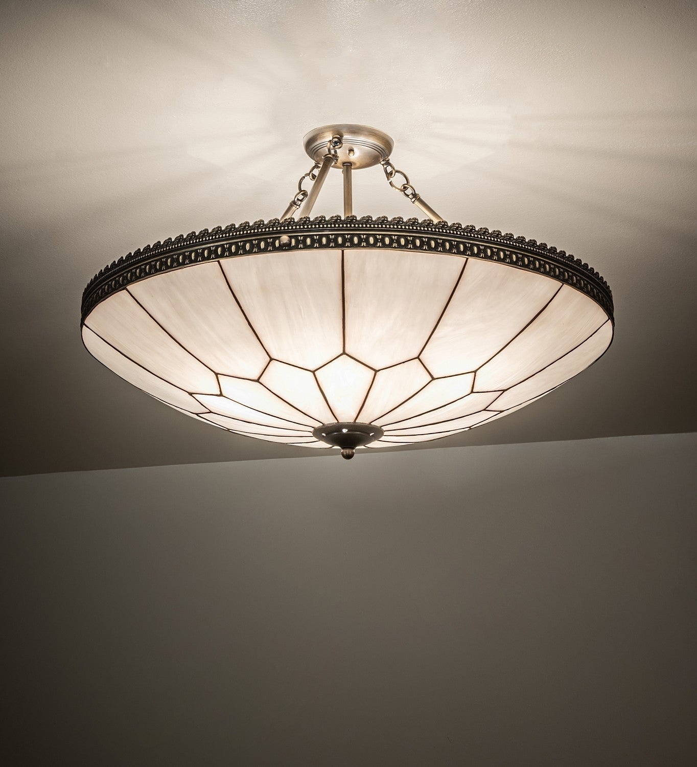 Vincent Six Light Semi-Flushmount