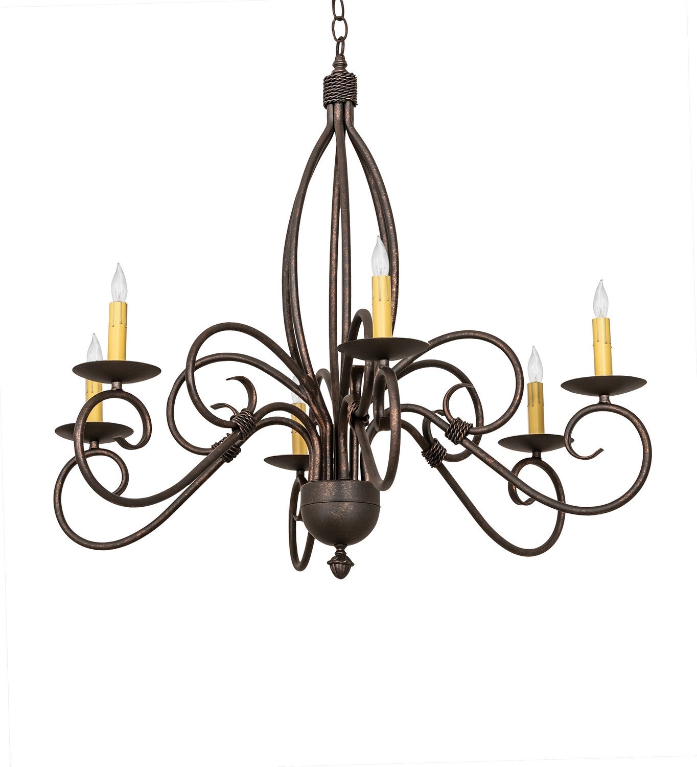 Squire Six Light Chandelier
