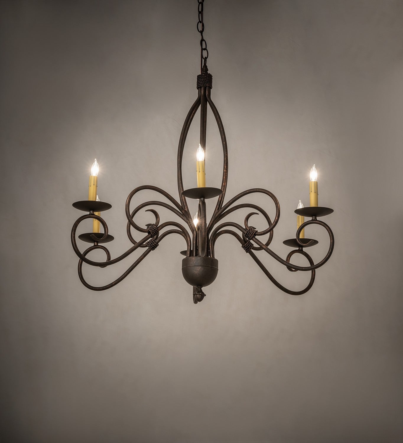 Squire Six Light Chandelier