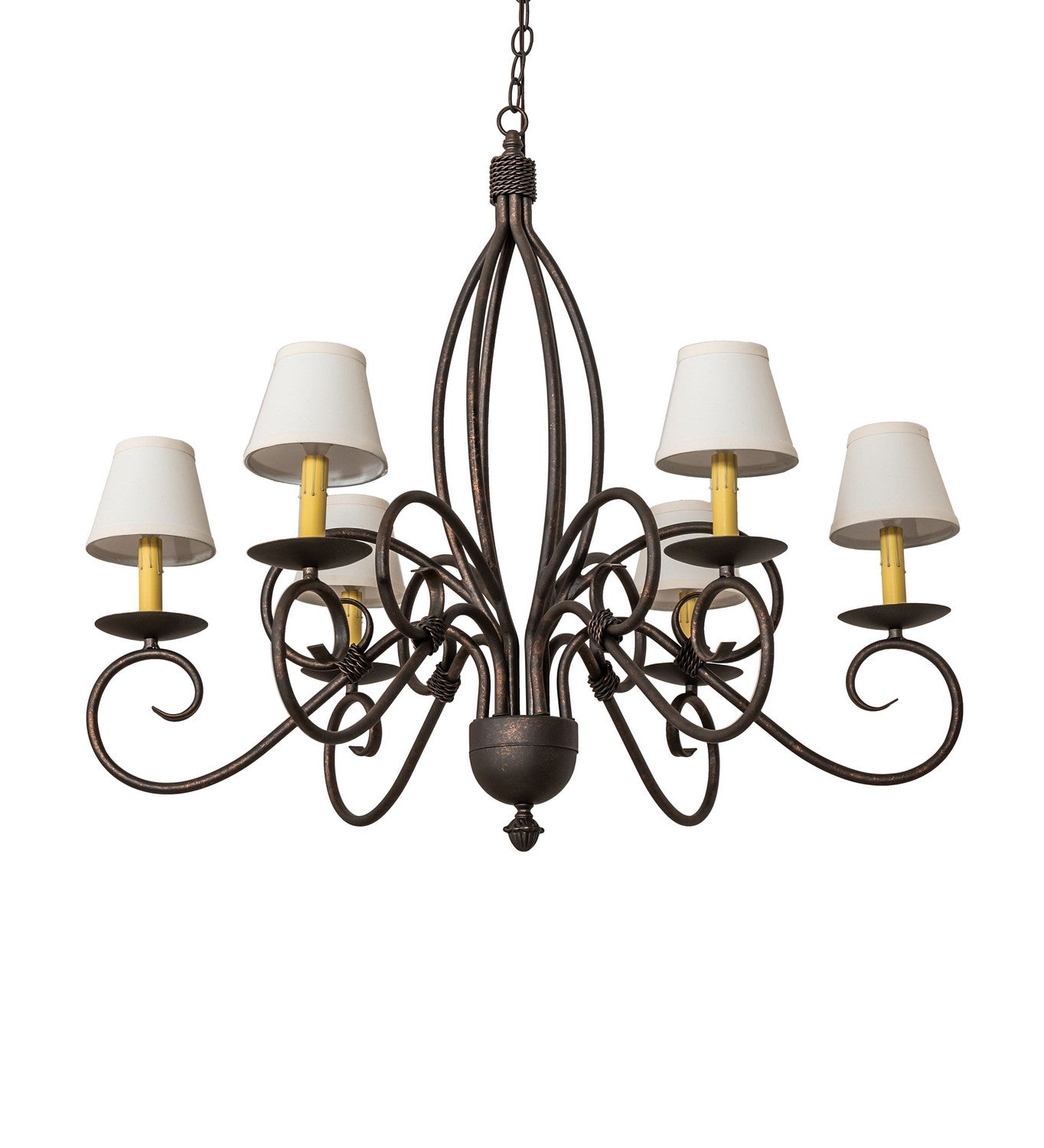 Squire Six Light Chandelier