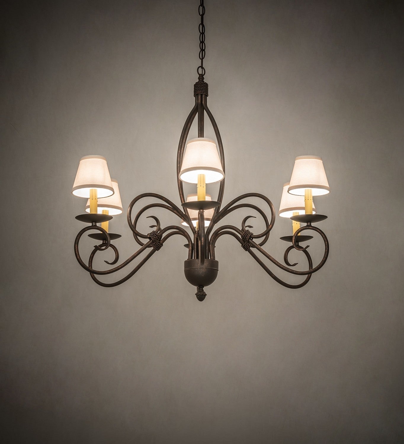 Squire Six Light Chandelier