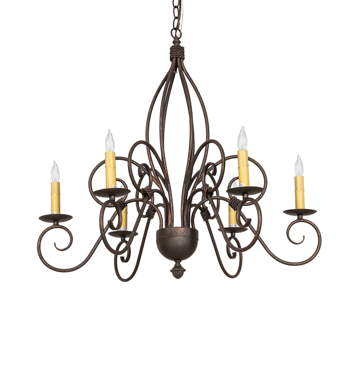 Squire Six Light Chandelier