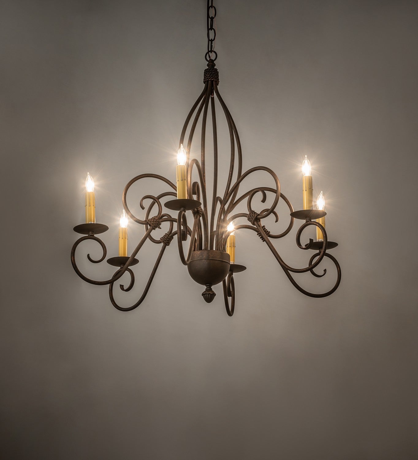 Squire Six Light Chandelier