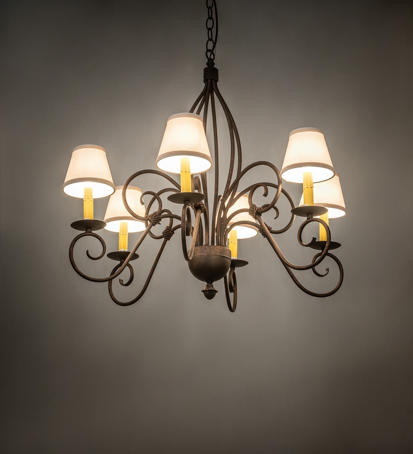 Squire Six Light Chandelier