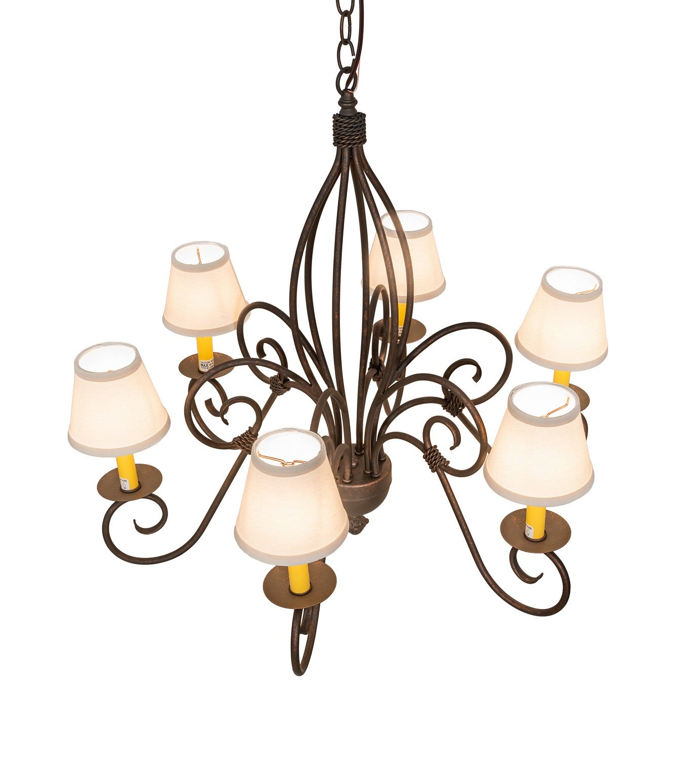 Squire Six Light Chandelier