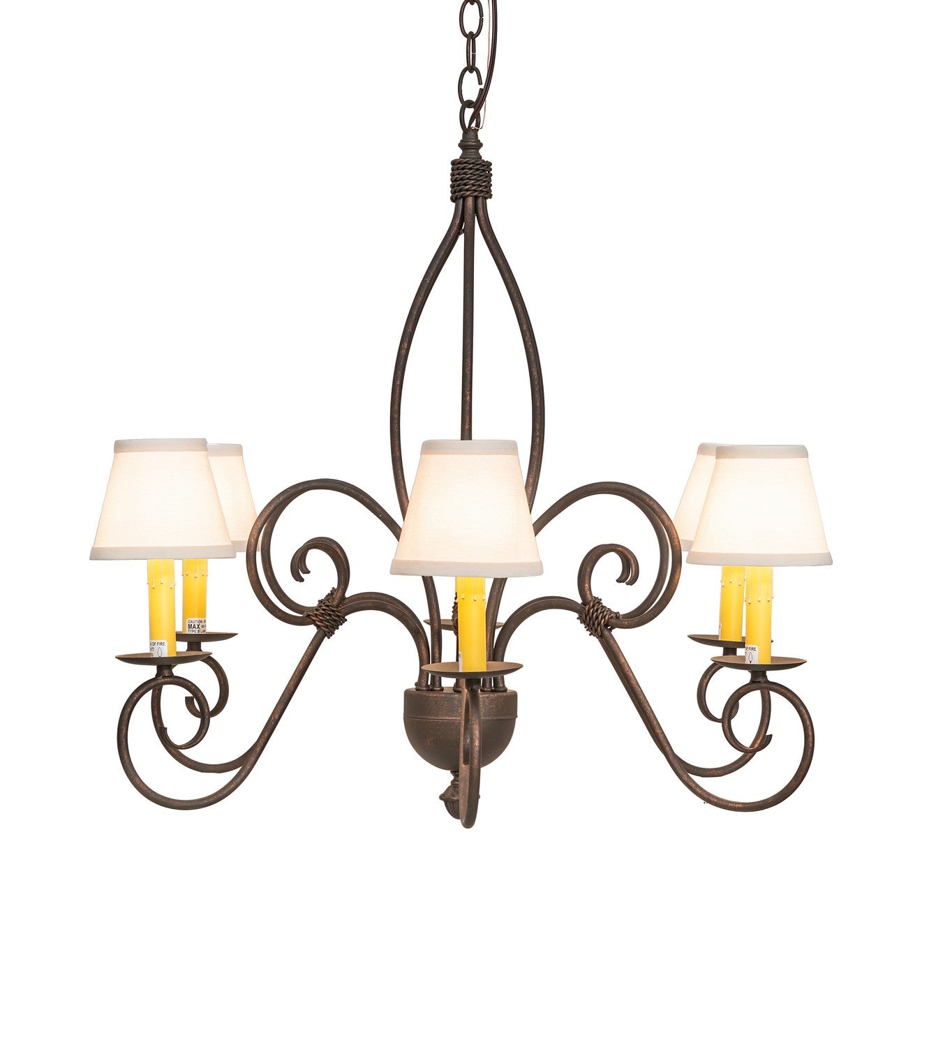 Squire Six Light Chandelier