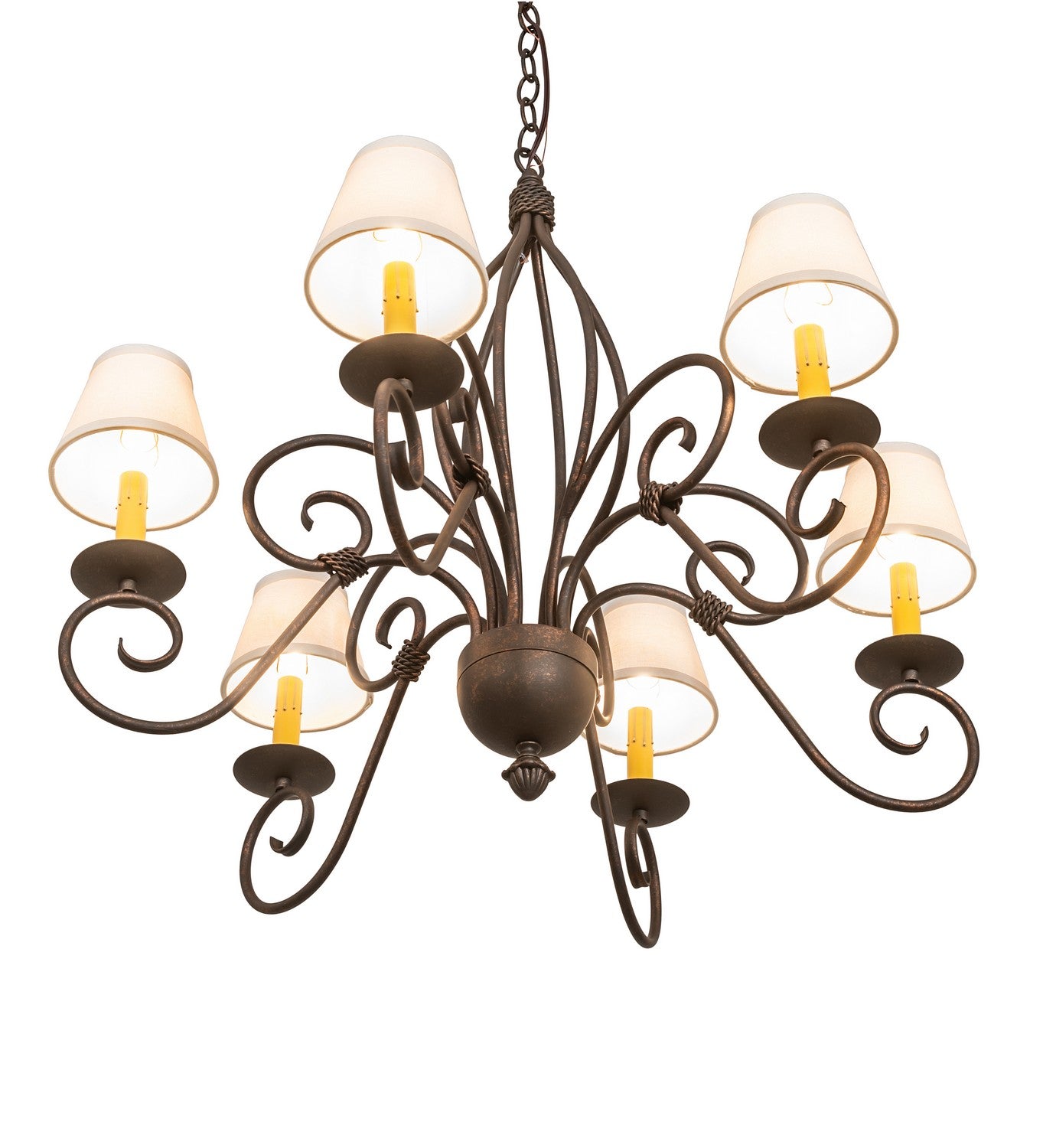 Squire Six Light Chandelier