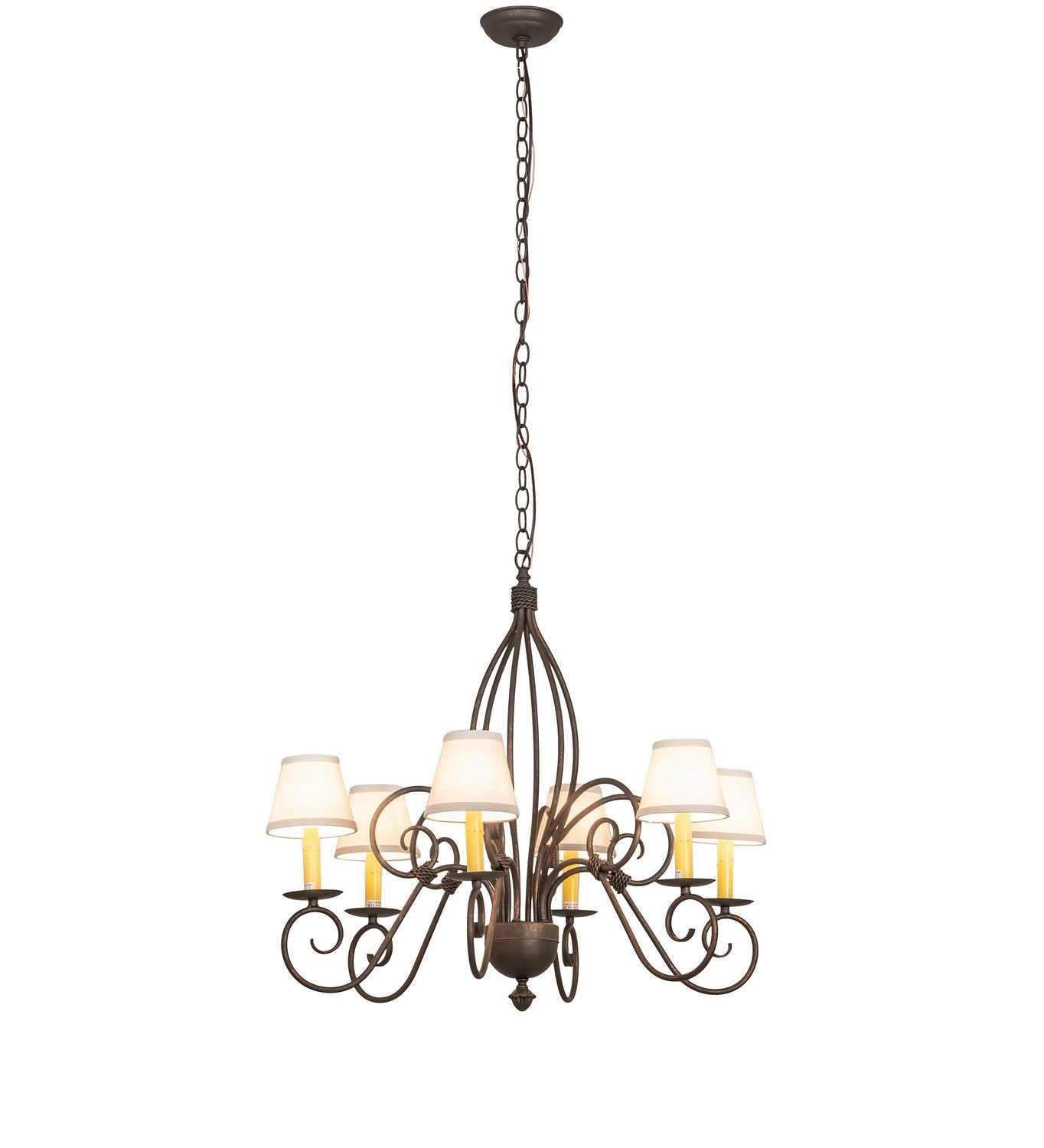 Squire Six Light Chandelier
