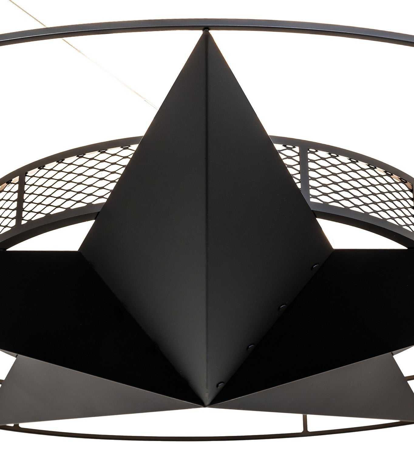 Texas Star Six Light Semi-Flushmount