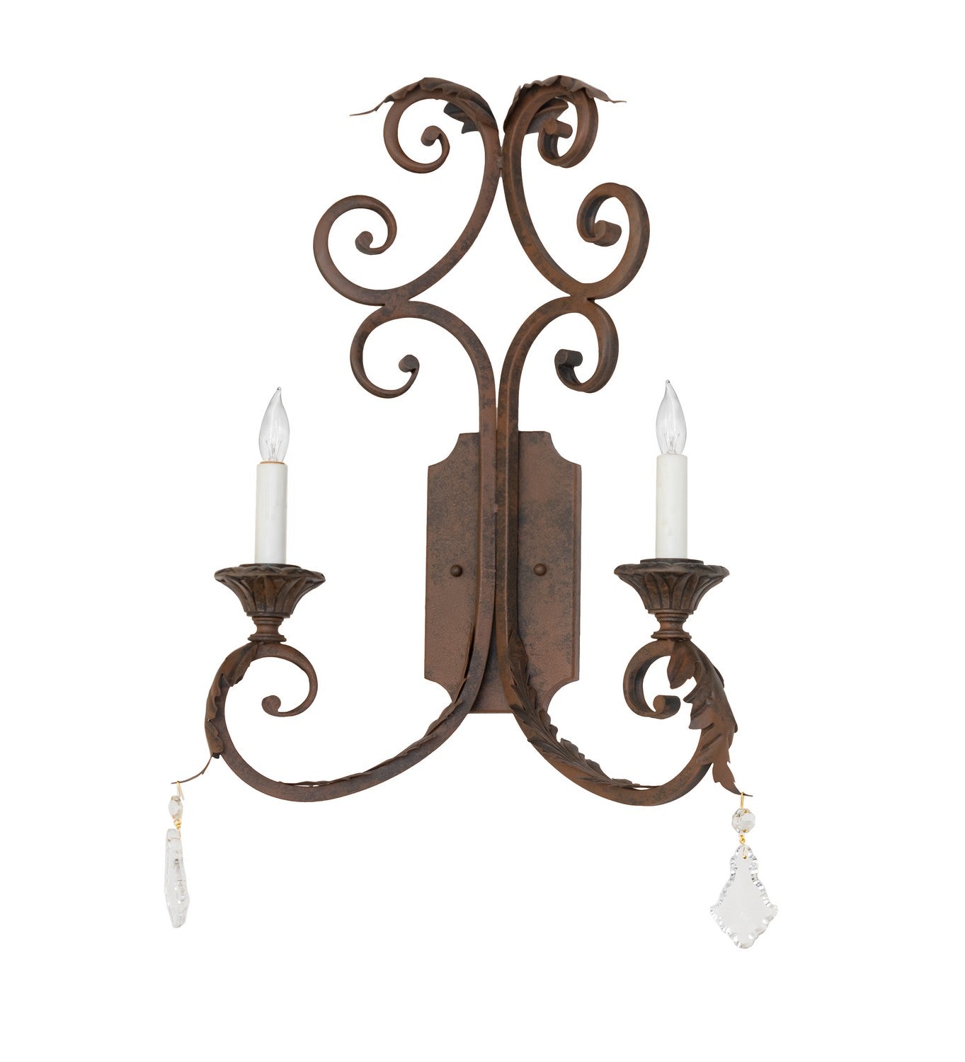 Serratina Two Light Wall Sconce
