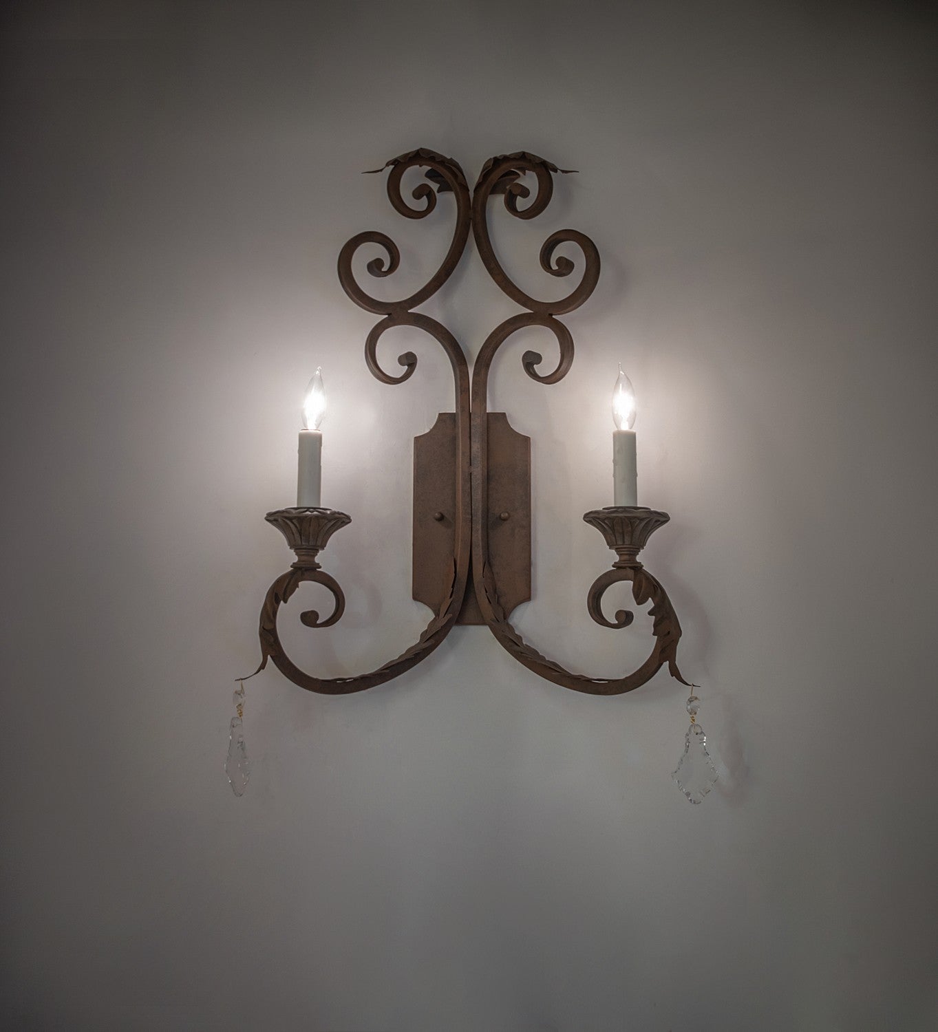 Serratina Two Light Wall Sconce