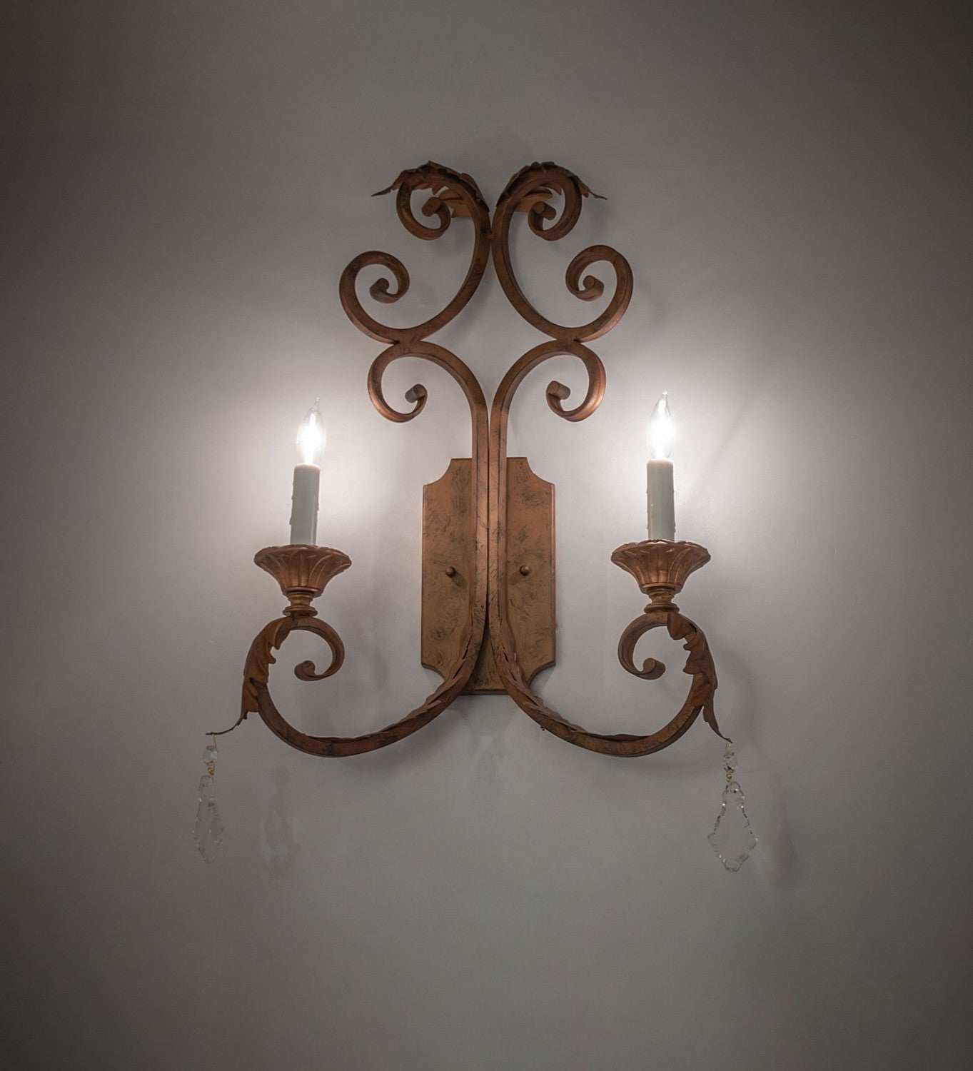 Serratina Two Light Wall Sconce