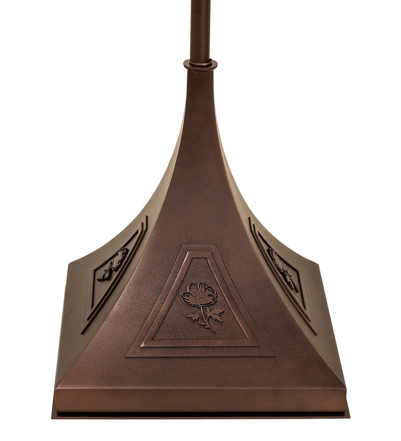 Tiffany Poppy Two Light Floor Lamp