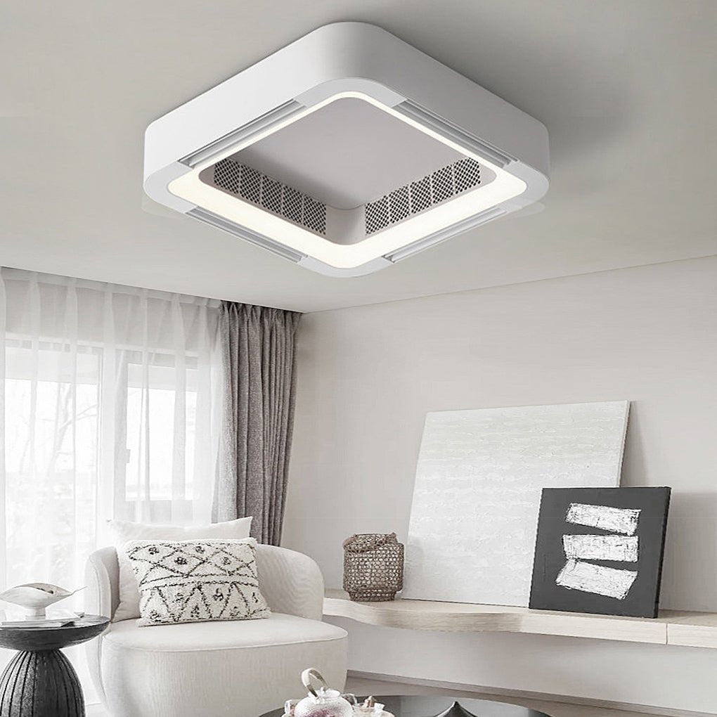 Modern Bladeless Ceiling Fans Lights Li001483