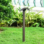 Outdoor Motion Sensor Waterproof Led Fan Shaped Lawn Lamp For Landscape Decorative Lighting