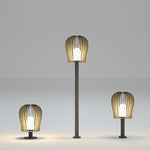 Outdoor Grid Waterproof Garden Lamp Lawn Light Post Lamp Led Landscape Lighting