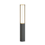 Outdoor Landscape Decorative Lighting Solar Waterproof High Pole Post Lights For Villa Courtyard