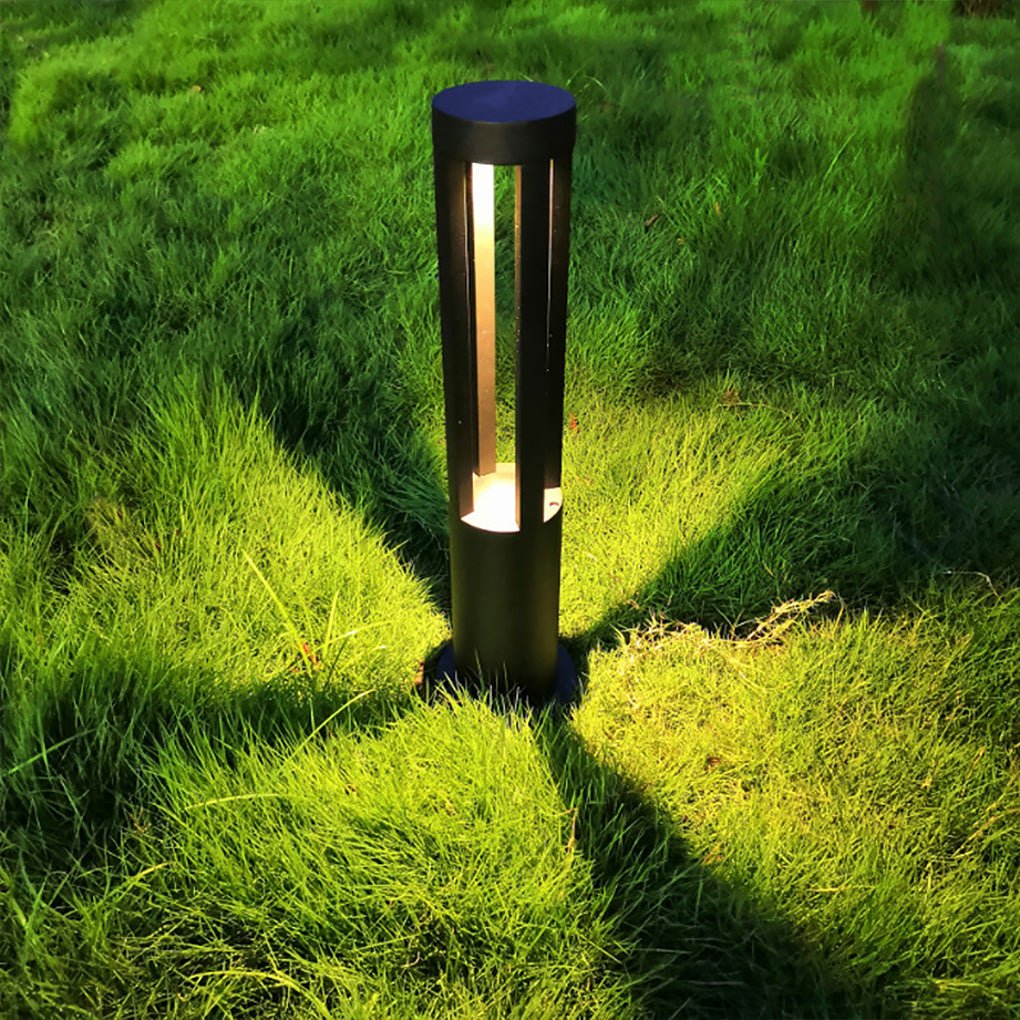 Outdoor Lawn Energy Saving Minimalist Four Column Led Waterproof Courtyard Lamp