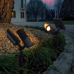 Outdoor Waterproof Solar Spot Light Landscape Lighting For Courtyard Garden Lawn