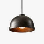 mabel-black-cast-aluminum-dome-pendant-light