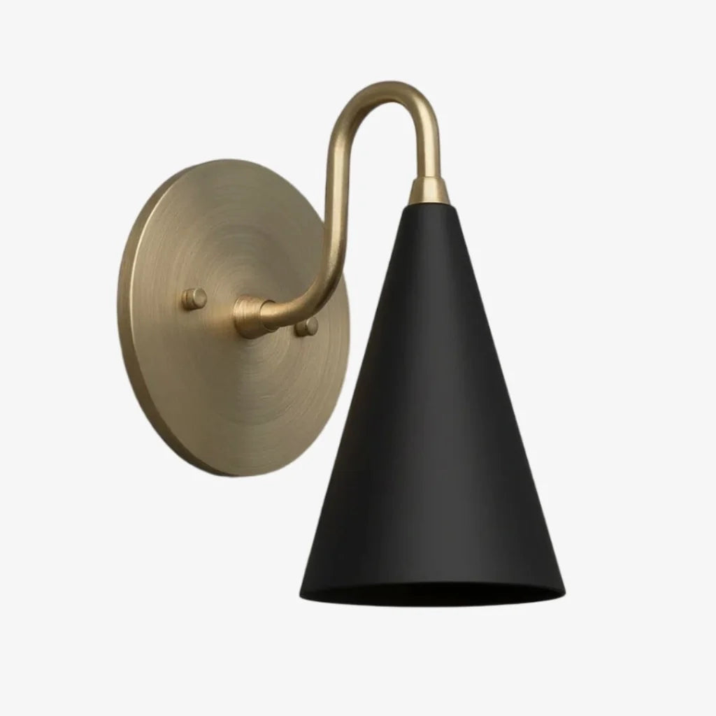 modern-tapered-cone-shade-vanity-sconce