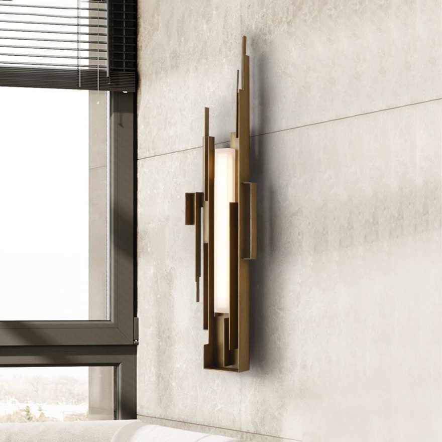 Metal Carved Wall Sconce