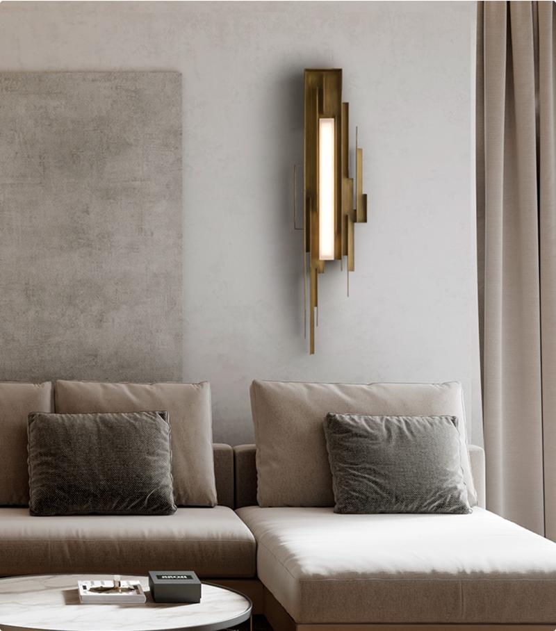 Metal Carved Wall Sconce