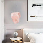 Metal Pendant Lamp with Perforated Shade