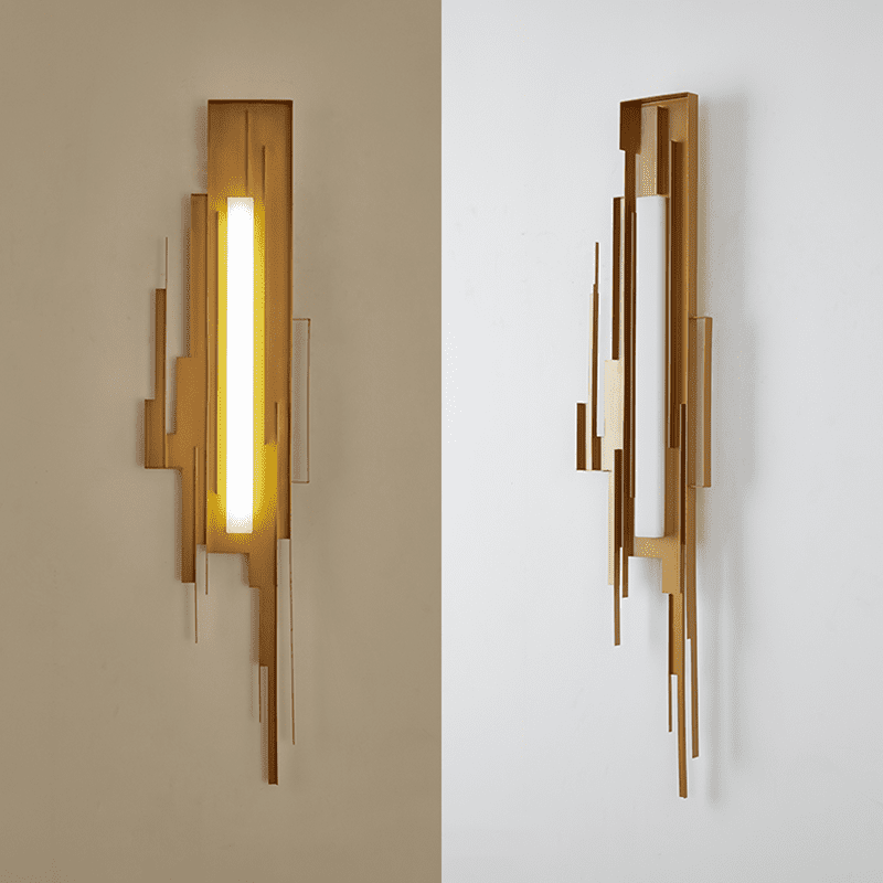 Metal Carved Wall Sconce