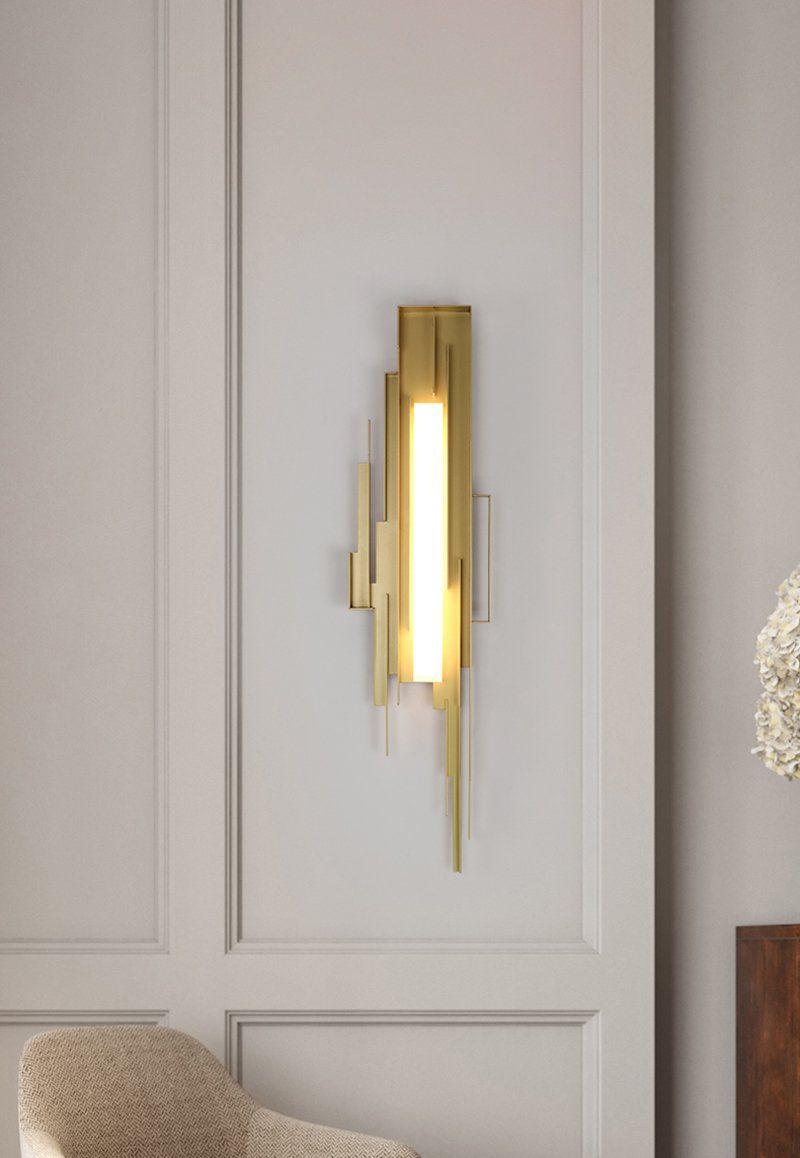 Metal Carved Wall Sconce