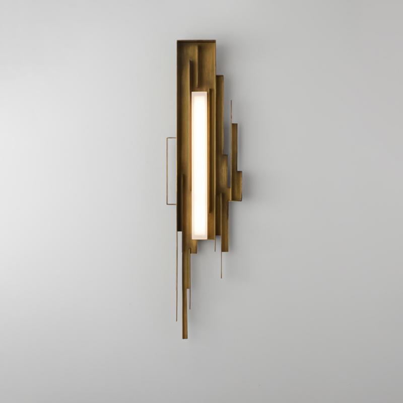 Metal Carved Wall Sconce