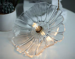 Retro Lotus Creative Glass Pendant Lamp