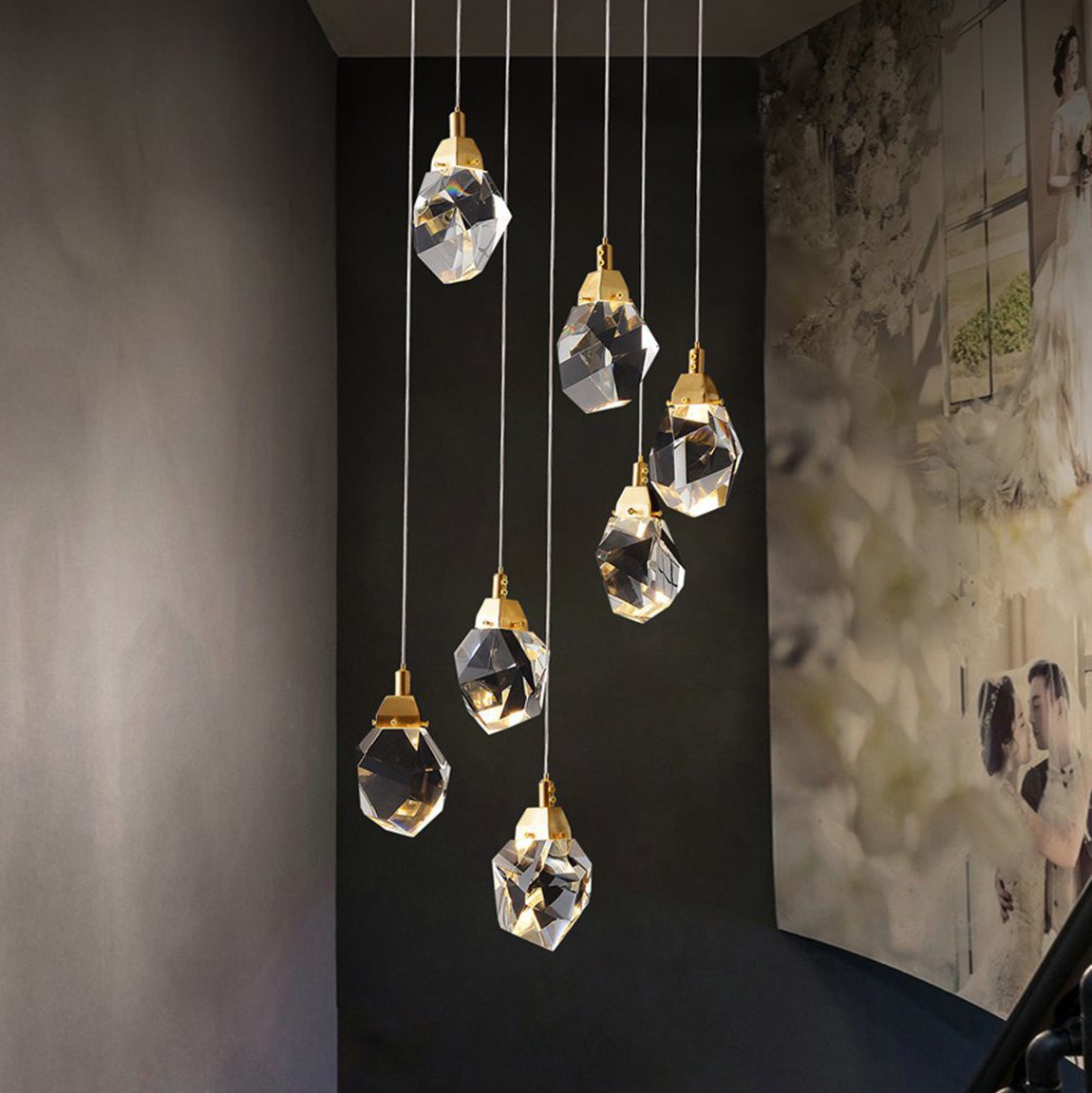 Crystal Hanging Pendant Lights