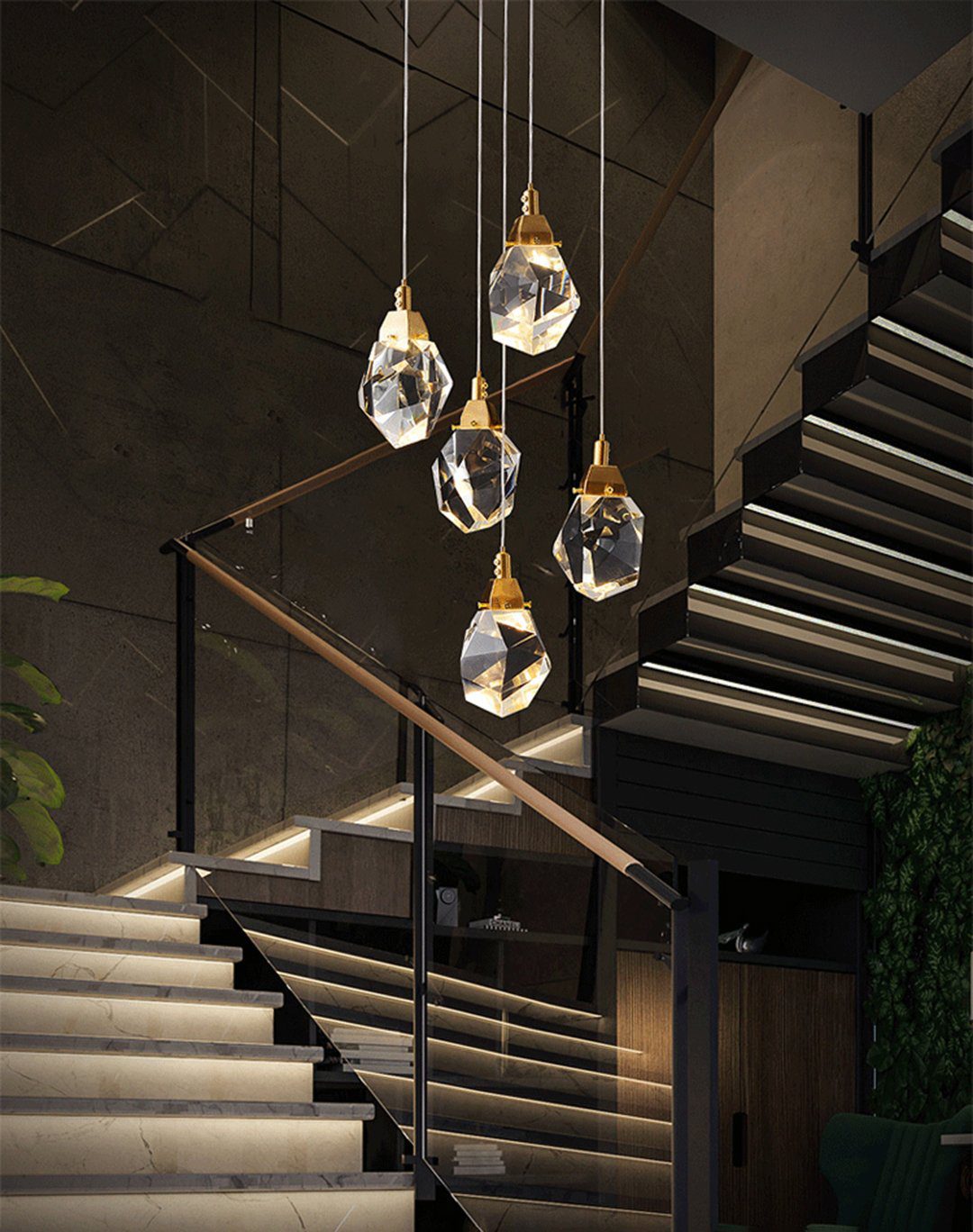 Crystal Hanging Pendant Lights