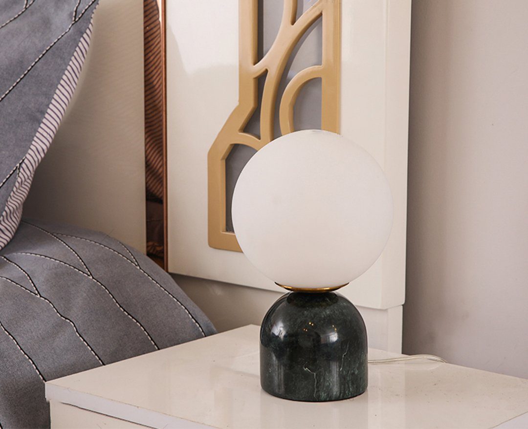 Small Marble Desk Lamp