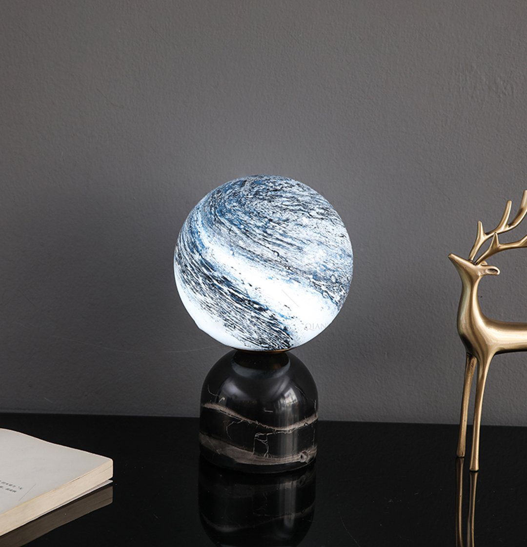 Small Marble Desk Lamp