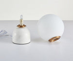 Small Marble Desk Lamp