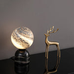 Small Marble Desk Lamp