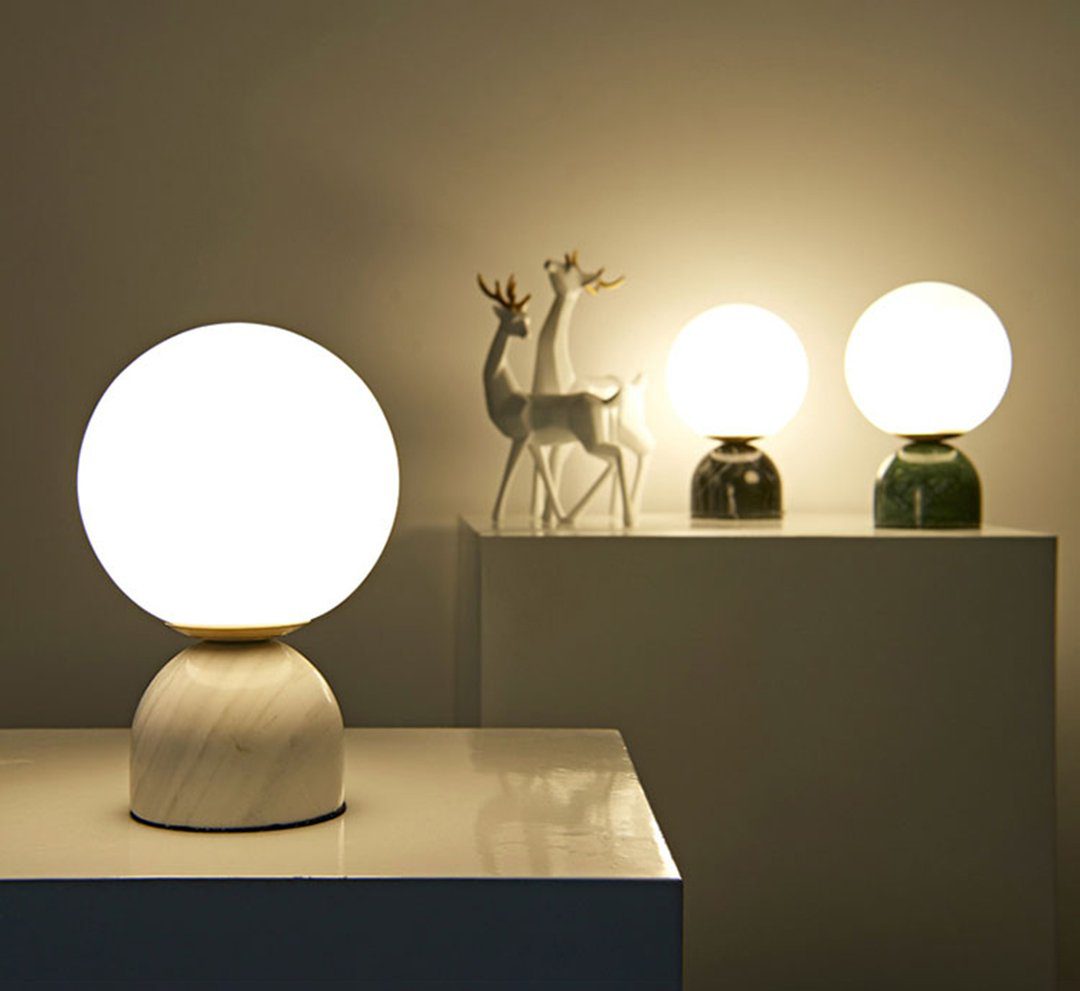 Small Marble Desk Lamp