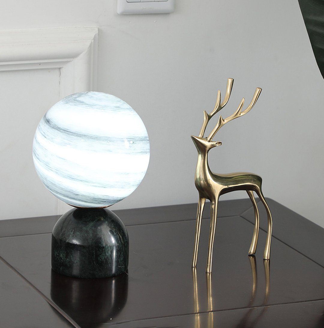 Small Marble Desk Lamp