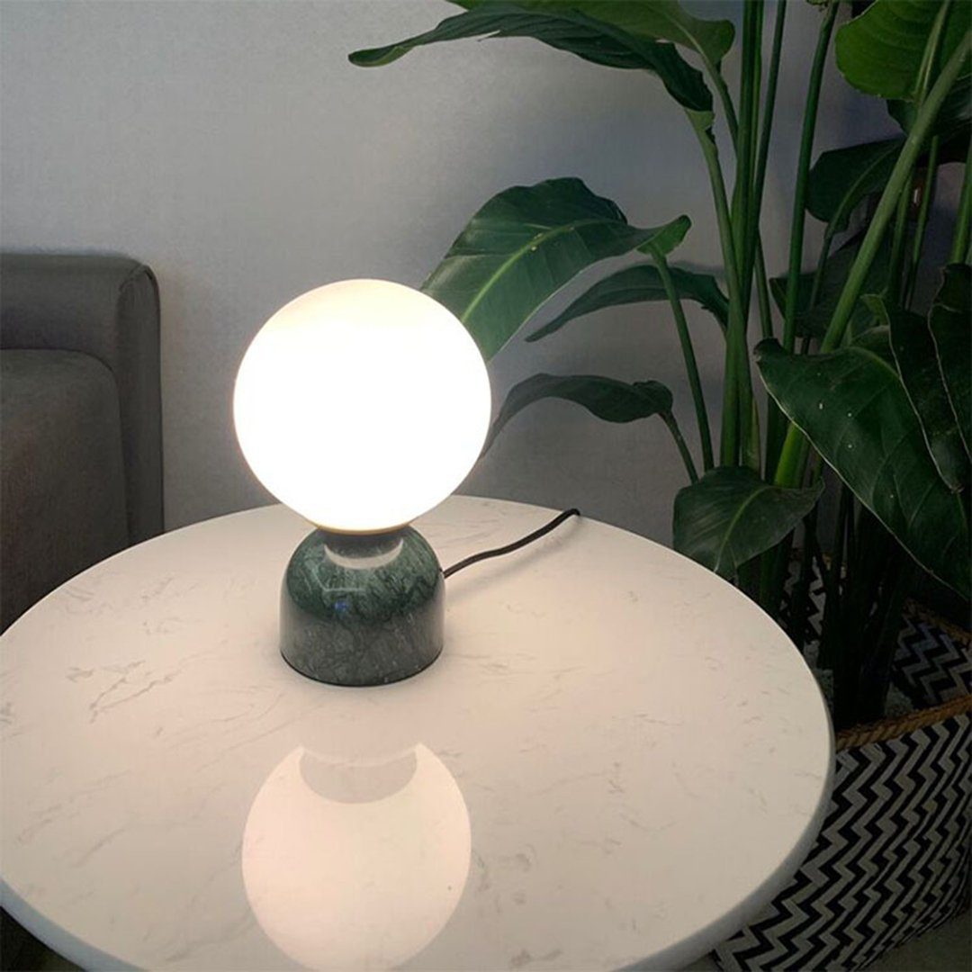 Small Marble Desk Lamp