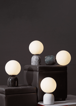 Small Marble Desk Lamp